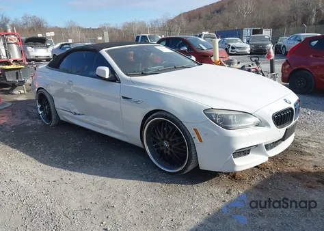 2015 BMW 650I xDrive from USA, damaged, VIN WBAYP1C52FD216989